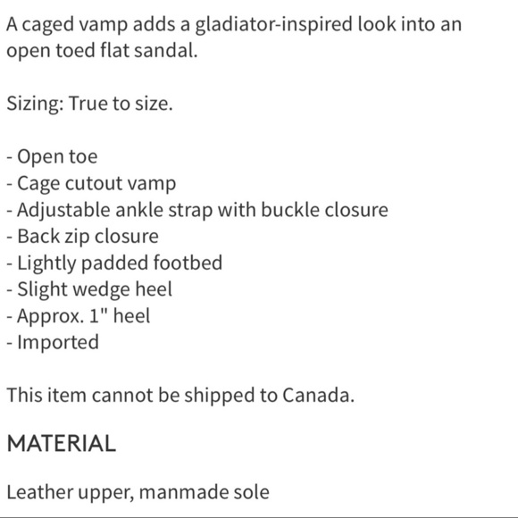 NIB Lucky Brand Hadzy Cage Gladiator Sandal 9M - Picture 2 of 12